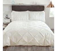 Housse De Couette Simple Balmoral À Plis De Crème Literie De Luxe