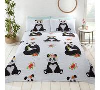 Rapport London – Housse de couette simple et taie d'oreiller – Ensemble literie enfant à pois