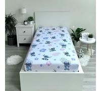 Housse De Couette Simple Lilo Et Stitch Pour Filles 100% Coton Officiel