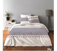 Housse de couette - Sky - 220 x 240 cm - 100% Coton - 57 fils/cm² - 2 Taies d'oreiller
