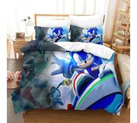 Housse De Couette Sonic The Hedgehog Housse De Couette Imprimée Sonic