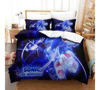 Housse De Couette Sonic The Hedgehog Housse De Couette Imprimée Sonic