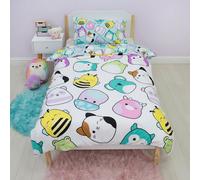 Housse De Couette Squishmallows Simple Réversible Cam Winston Patty Wendy Filles