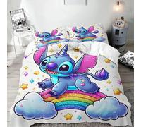 Housse De Couette Stitch Cartoon Cute Bedding Set Anime Duvet Set Home Bedroom Boys And Girls Children Comforters Sets Gifts