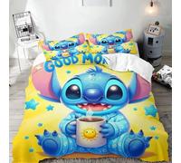 Housse De Couette Stitch Cartoon Cute Bedding Set Anime Duvet Set Home Bedroom Boys And Girls Children Comforters Sets Gifts