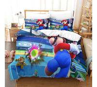 Housse De Couette Super Mario Housse De Couette Imprimée Super Mario