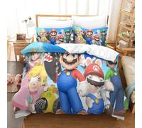 Housse De Couette Super Mario Housse De Couette Imprimée Super Mario