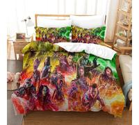 Housse De Couette Superhero Parure De Lit Movie Posters Impression Num¿¿Rique D Microfibre Fermeture ¿¿Clair Hypoallerg¿¿Nique Single£¿Xcm£©
