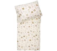 Jollein Parure de lit bébé - Miffy Family Farm - 100 x 140 cm - 100% coton - linge de lit bébé avec taie d’oreiller - set couette enfant - parure de lit