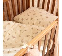 Jollein Parure lit Riverside – 100 x 140 cm – 100% coton Oeko-Tex avec taie d'oreiller