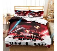 Housse De Couette The Walking Dead 3d Exquise Anime Dessin Anime Impression Numérique Parure De Lit Couette Lit Jeunesse Decoration Maison Garcon S Cadeau
