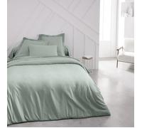 Housse de couette TODAY Essential - 240 x 260 cm - 2 personnes - 100% Coton uni - Celadon