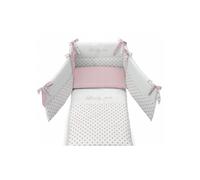 Housse de Couette + Tour de Lit Contact Rose