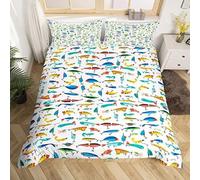 Housse De Couette Twin X In Bait Cartoon Child, Ensembles De Literie, Housses De Couette, Housse De Couette + Taies D'oreiller X In Avec Fermeture ¨¦Clair