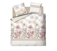 Housse de couette - UMBERTO RAVELLI - 4 Pcs - Coton 42 fils - 220x240 cm - Blanc