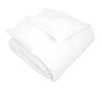 Housse de couette uni 120x150 cm percale PRIMO Blanc