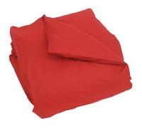 Housse de couette uni 140x200 cm 100% coton ALTO orange Baie de Goji