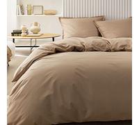 Housse de Couette Unie en Coton, Tout Doux, Made in France, 200x200 cm, Essix