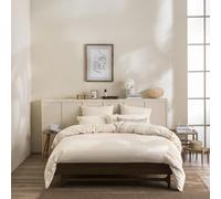 Housse de Couette Unie en Percale de Coton lavée, Delicate, 280 x 240 cm, ESSIX