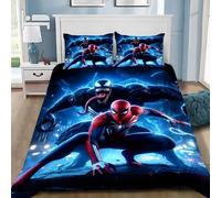 Housse De Couette Venom 3d, Motif Héros De Dessin Anime Exquis, Impression Numérique, Parure De Lit, Couette, Decoration D'intérieur Pour Jeunes, Cadeau Pour Enfants Et Garcon S