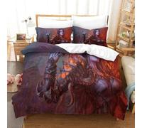 Housse De Couette World Of Warcraft Parure De Lit D Game Wallpaper Housse De Couette Microfibre,Housse De Couette Avce Taies D'oreiller King£¿Xcm£©