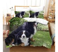 Housse De Couette X Bouvier Bernois Suisse, Parure De Lit Pi¿¿Ces Avec Hypoallerg¿¿Nique Housse De Couette Et Taies D'oreiller X Cm Pour Enfant Ado Ad