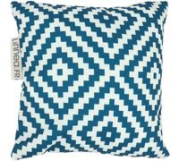 Housse de coussin 20x20 cm PANAMA Bleu Canard