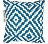 Housse de coussin 20x20 cm PANAMA Bleu Canard
