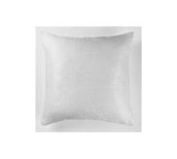 Housse de coussin 40 x 40 cm occultant velours frappe shadow Blanc
