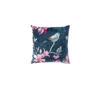 Douceur d'Intérieur Housse de Coussin, Polyester, Bleu, 40 x 40 cm 1609423