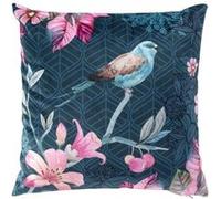 Housse de coussin 40 x 40 cm velours imprimé Christina