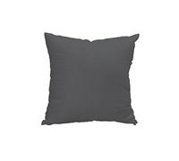 Soleil d'Ocre Housse de coussin Alix Polyester Anthracite 40x40 cm