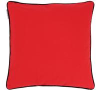 Housse de coussin 45x45 cm MONTSEGUR rouge Tomate