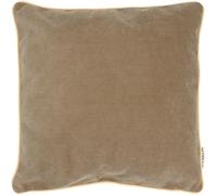 Housse de coussin 50x50 cm STARSKY Marron Ficelle