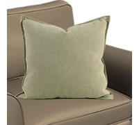 Housse De Coussin 50x70，65x65，40x60 De Canapé，Taie Oreiller 80x80, 70x40, 50x50,60x40 Housse Oreille Démontable Taie D'oreiller Chenille Rectangulaire Carré Lavable(Yellowish green,40x70 cm)