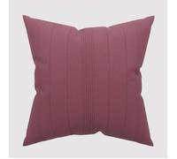 Housse de coussin 60x60 cm ADELE framboise, par Soleil d'Ocre