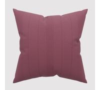 Housse de coussin 60x60 cm ADELE framboise, par Soleil d'Ocre