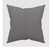 Soleil d'ocre, Adele Housse de Coussin, Coton, Gris, 60x60 cm