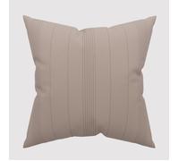 Soleil d'Ocre Housse de coussin Adele Coton taupe 60 x 60 cm