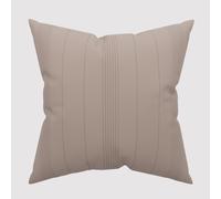 Soleil d'Ocre Housse de coussin Adele Coton taupe 60 x 60 cm