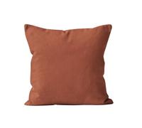 Soleil d'ocre, Housse de Coussin 60X60 cm Alix Corail