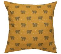 Housse de coussin 60x60 cm BALOO marron Or