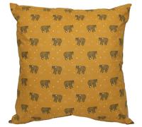 Housse de coussin 70x70 cm BALOO marron Or