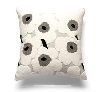 Housse de Coussin brodée Nordique Damier en Peluche taie d'oreiller Coussins décoratifs for la Maison for canapé Housses de Coussin (Color : C-Cushion Cover, Size : 45X45CM)