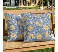 Housse de Coussin Canape 35x35 cm Bleu œuf de Canard Housse Coussin Velours Décoratif Nordique Taies d'oreillers Lot de 2, avec Fermeture Eclair Dissimulée pour Canapé de Salon Chambre Décor dj-79