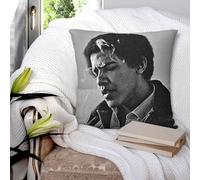 Housse de coussin carrée Barack Obama fumant pour la maison, la chambre à coucher, la voiture