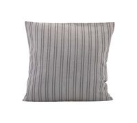 Housse de coussin carrée xl en coton gris clair 60 x 60 cm