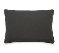 Housse de coussin coton fil teint 40x60 cm HONO DÉCO noir caviar