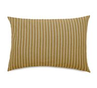 Housse de coussin coton lavé 40x60 cm LILI DÉCO marron houblon