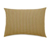 Housse de coussin coton lavé 55x80 cm LILI DÉCO marron houblon